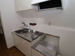 清潔なキッチンスペース