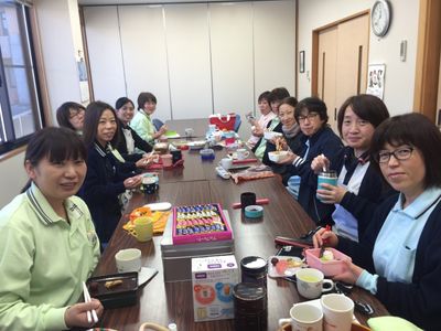 和やかな休憩室