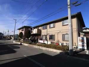 晴れた日の外観