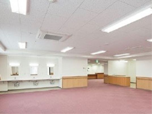 広々とした洗面室