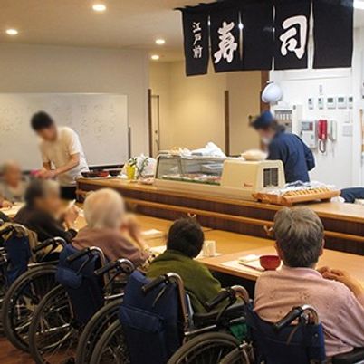 寿司が楽しめる場所
