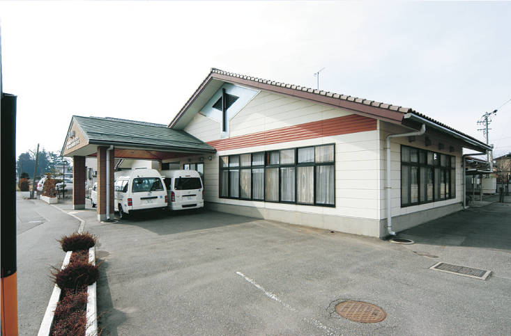 松本市島立 デイサービスセンターの外観