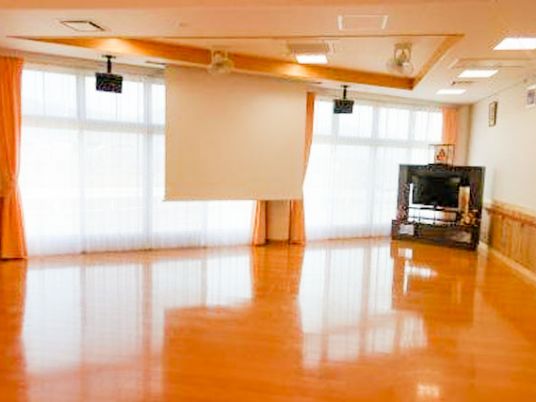 自然光が心地よい室内