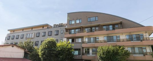 魅力的な外観の施設