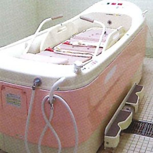 リラックスする浴場