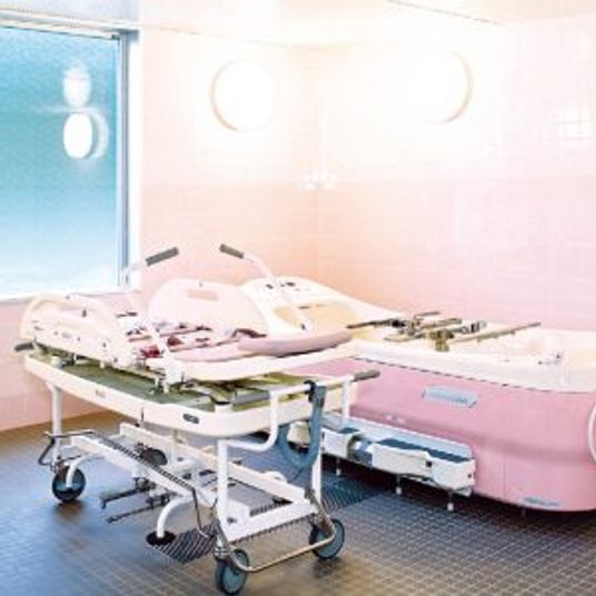 専門設備が整う浴室