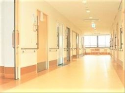 明るい廊下の様子