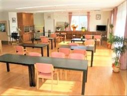 温かみのある共用スペース