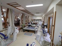 リハビリ施設の活気