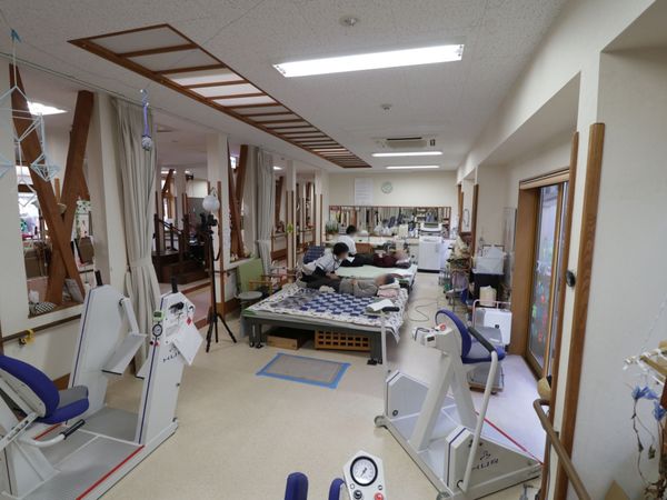リハビリ施設の活気