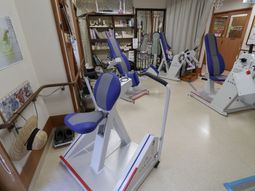 運動器具のある部屋