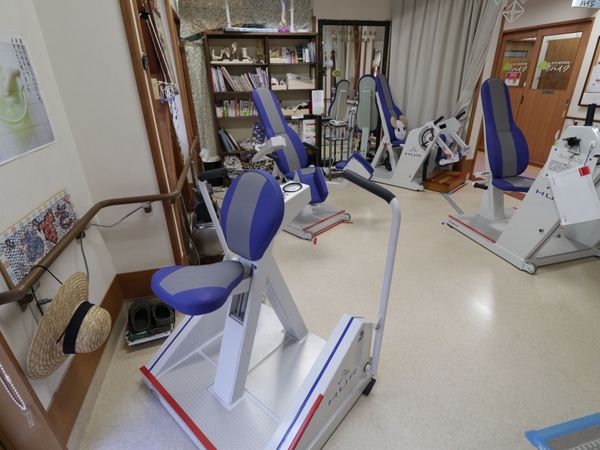 運動器具のある部屋