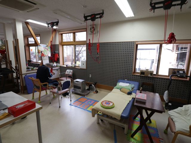 リハビリ設備のある部屋