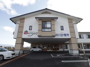 ゆったりとしたエントランス