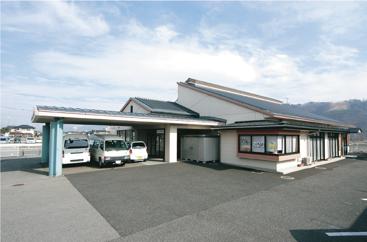 松本市島内 デイサービスセンターの外観