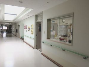 広々とした廊下