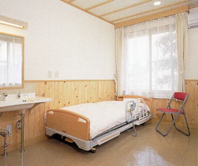 日差しが入る居室
