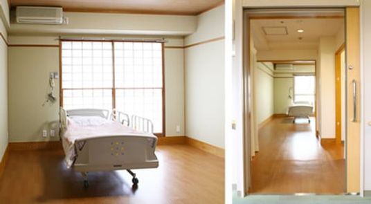 明るい雰囲気の居室