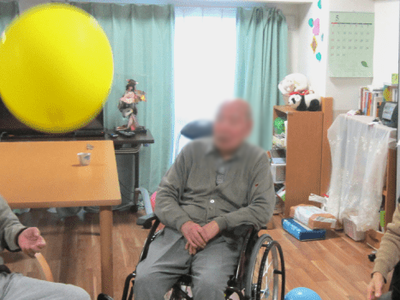 活動中の居室