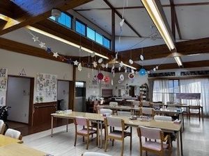 明るい食堂  