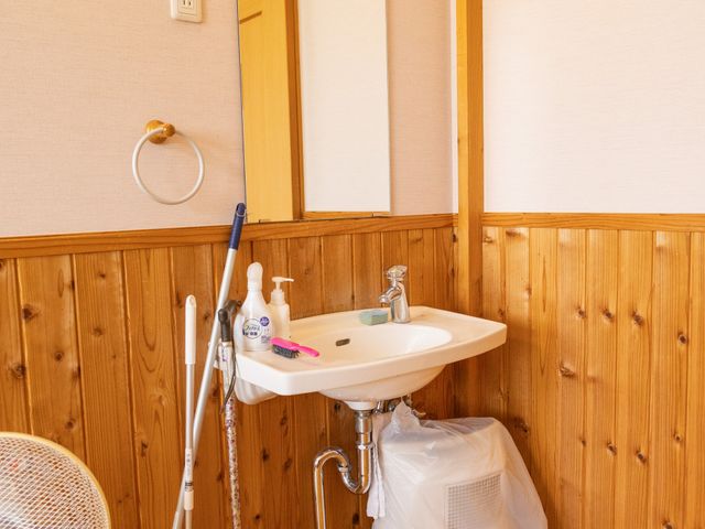 居心地の良い洗面台 洗面台 ゆったりとした空間の洗面台です。日々の身だしなみも快適に整えることができます。