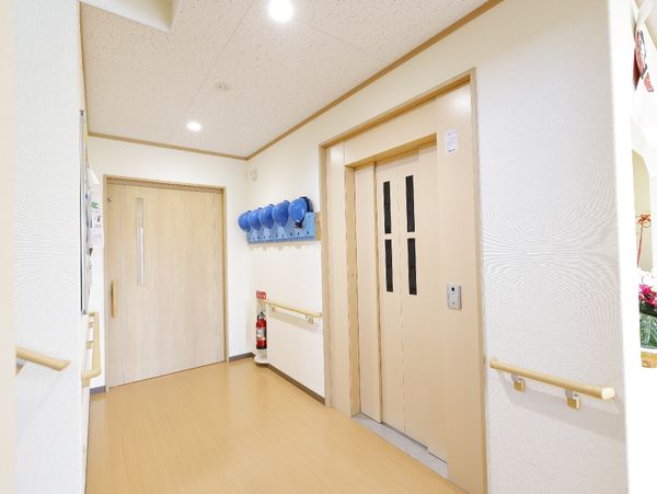清潔感のある廊下