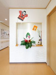 廊下の飾り付け