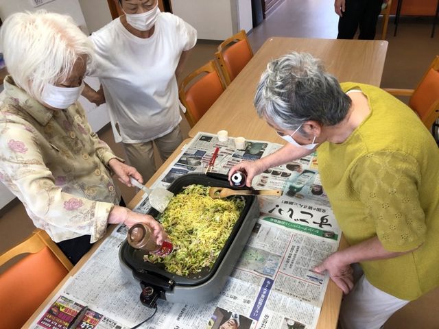 共同調理活動の居室