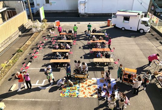 地域交流イベント風景