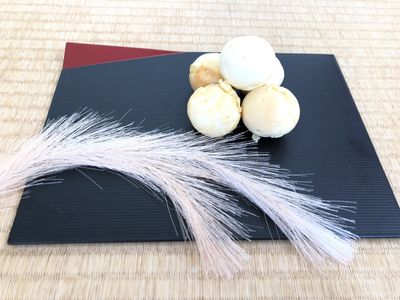 伝統的なおやつの提供