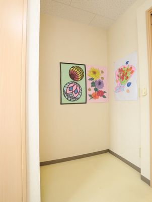 工作風景の壁画