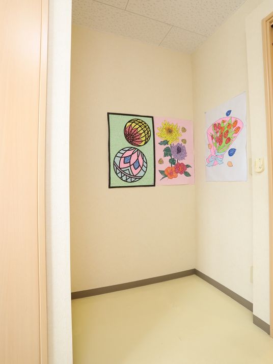 工作風景の壁画