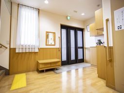 温かみのある廊下