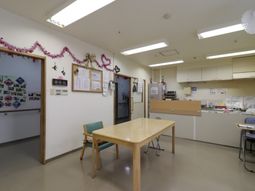 共有スペースの明るい様子