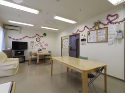 共有スペースの明るい様子