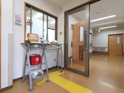 廊下の安全対策設備