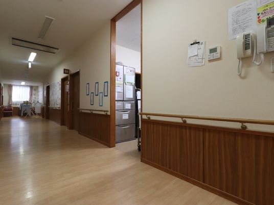 清潔な廊下の様子