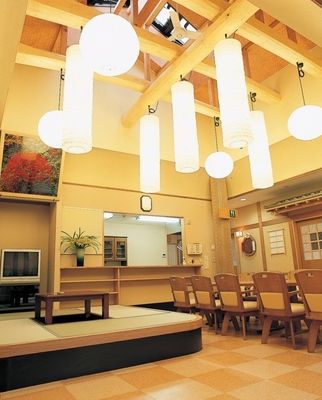 和室のある広いリビング