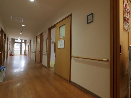 清潔感のある廊下