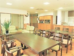 木目調ダイニングの様子