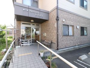 玄関前の外観イメージ