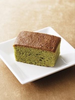 抹茶風味のケーキ
