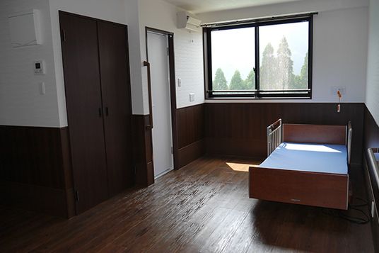 自然光の入る居室