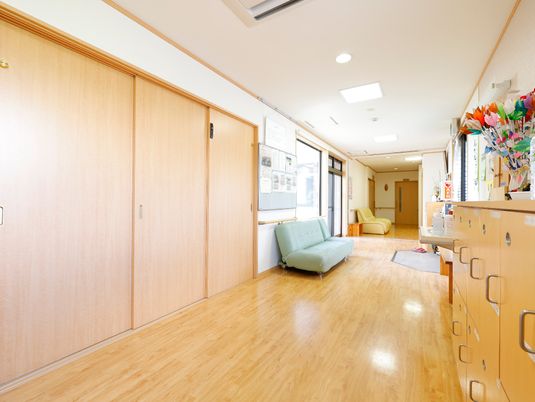 ゆったり廊下の様子