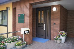 施設入口の様子