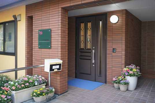 施設入口の様子