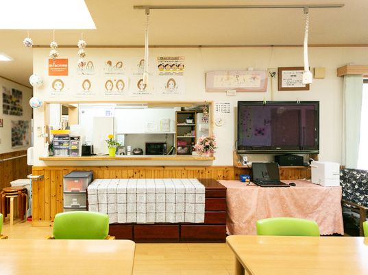 共有スペースの日常風景