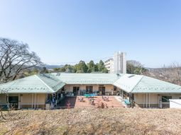 緑豊かな外観景観