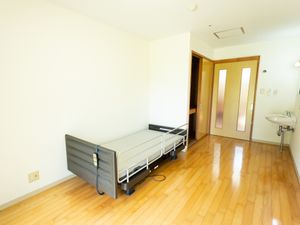 明るい広々した居室