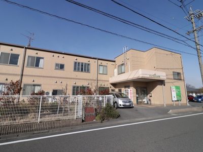 入り口が見える外観